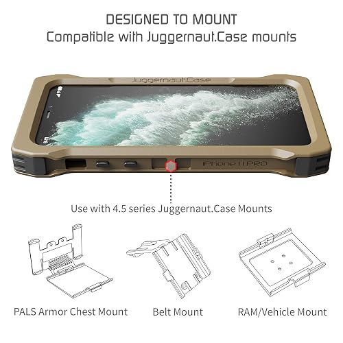 Juggernaut.Case iPhone 11 Pro IMPCT Military Grade, Tactical Case